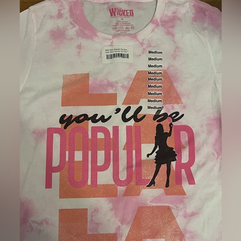 Pink and White Kids Graphic Tee